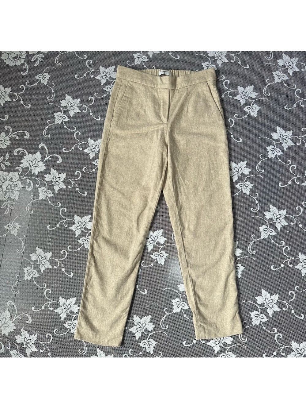 Aritzia Babaton Conan Wool And Cashmere Blend Pull On Crop Pant Sz 2